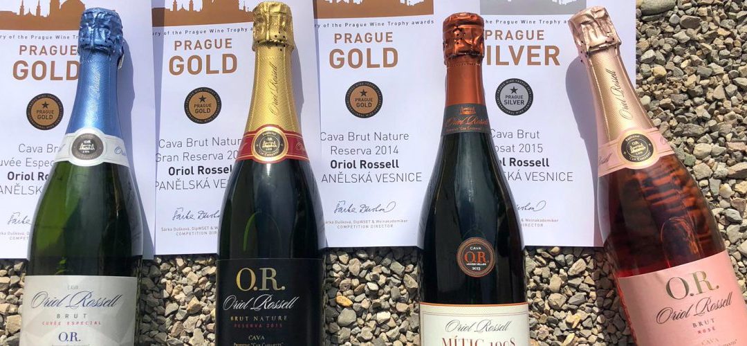 Rain of medals for Oriol Rossell in the Prague Wine Trophy